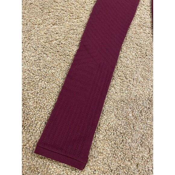 LULULEMON‎ Womens 4 Reveal 7/8 Tight Mesh Stripes High Rise Seamless Dark Adobe - Picture 5 of 7